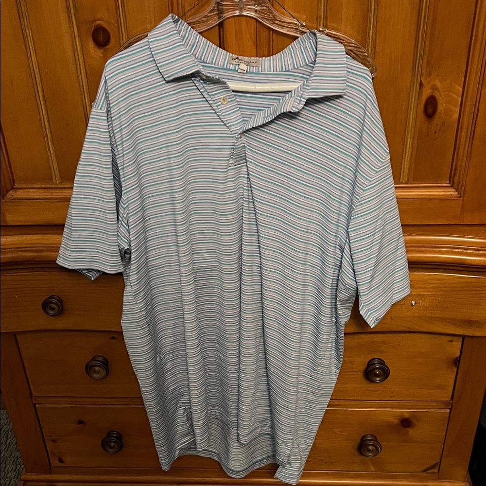 Peter Millar Multicolor Striped Polo